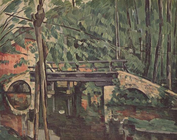 Paul Cezanne Pont de Maincy France oil painting art